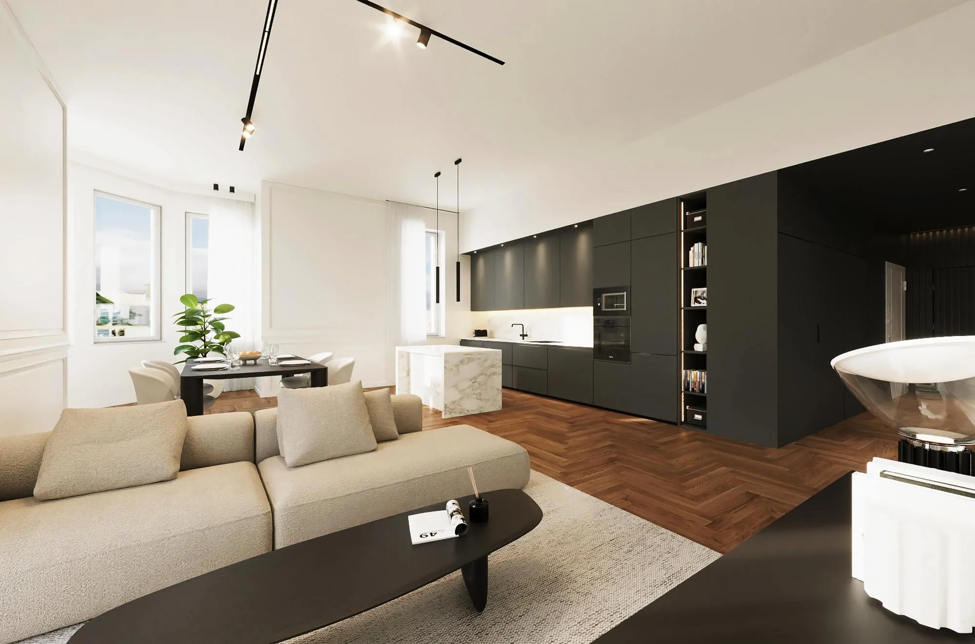 Zona Living - progetto Newarc