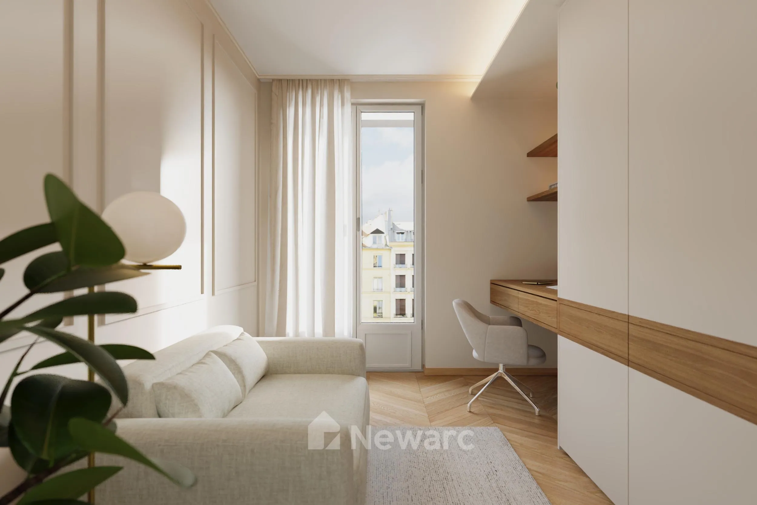 Render del progetto Via Alberto Nota 7 10