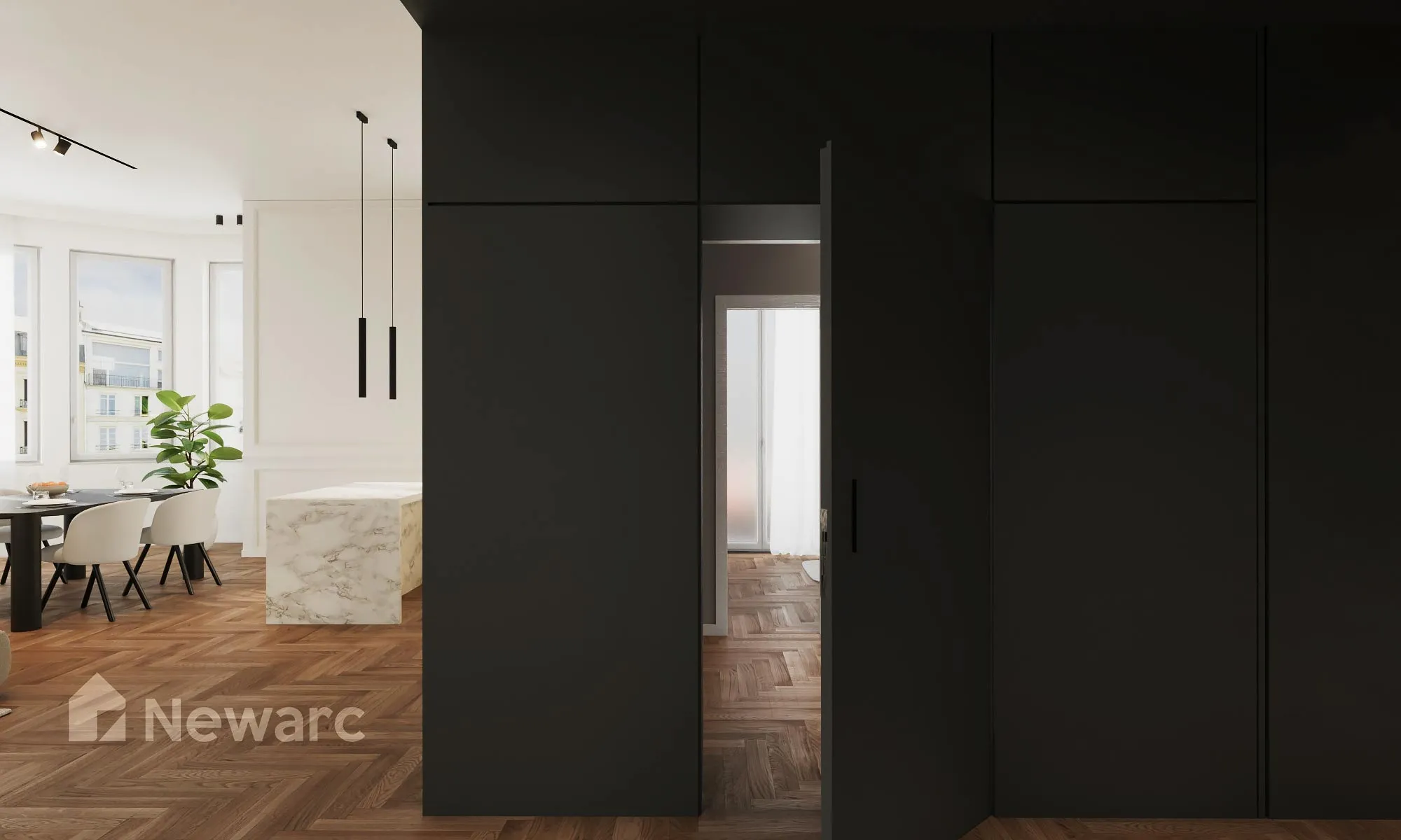 Render del progetto Corso Palestro 6 2