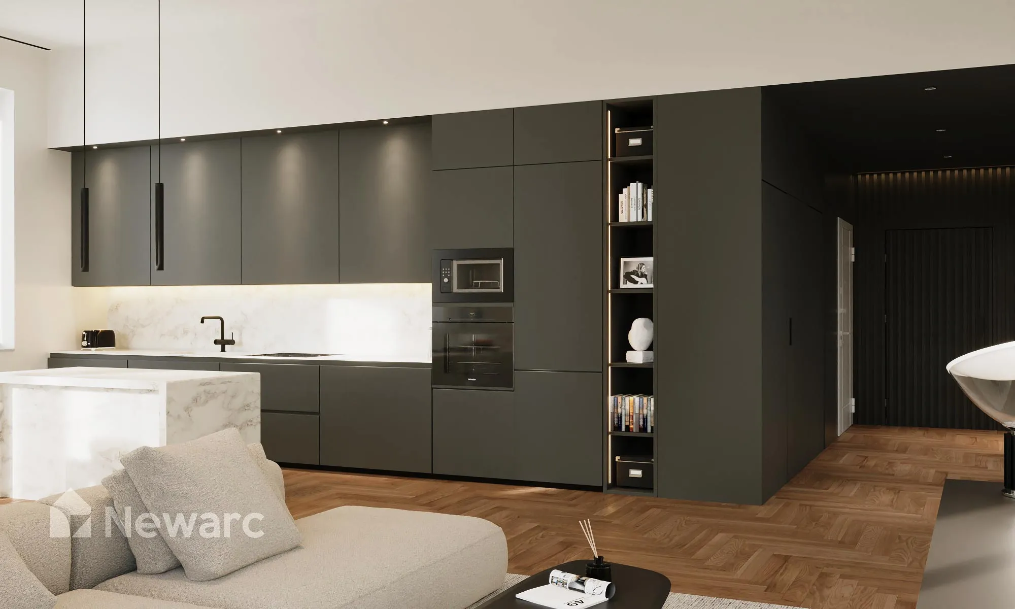 Render del progetto Corso Palestro 6 5