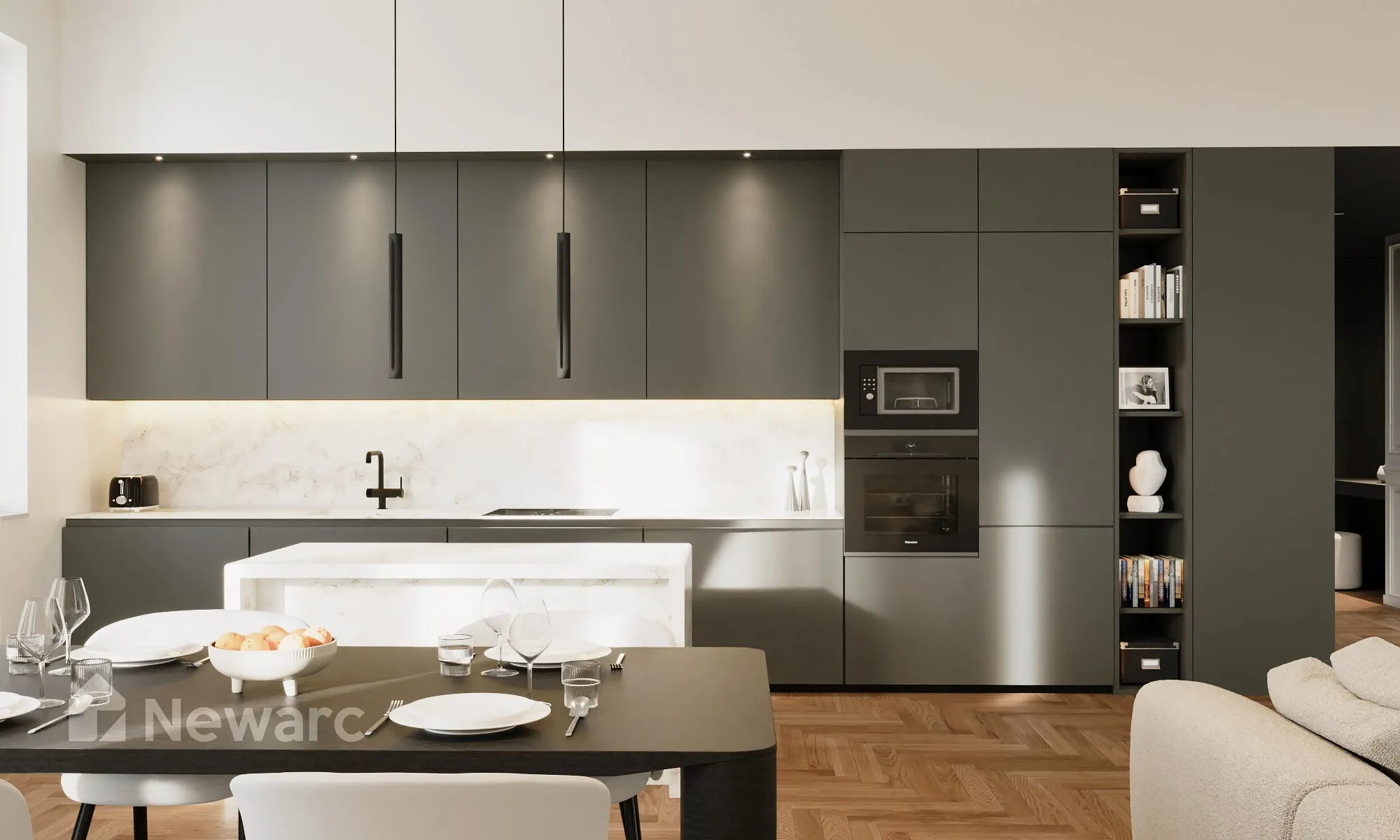 Render del progetto Corso Palestro 6 7