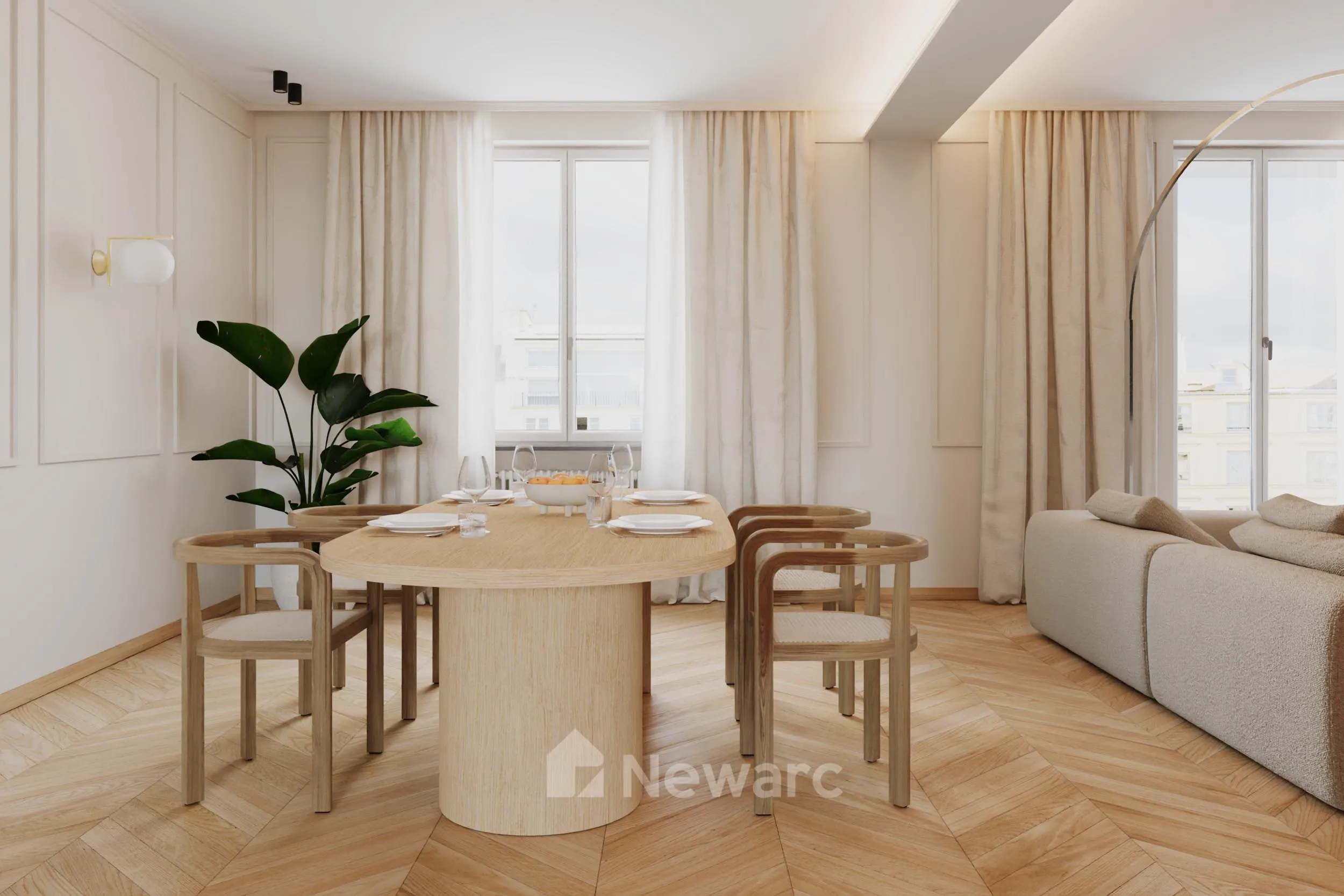 Render del progetto Via Alberto Nota 7 2